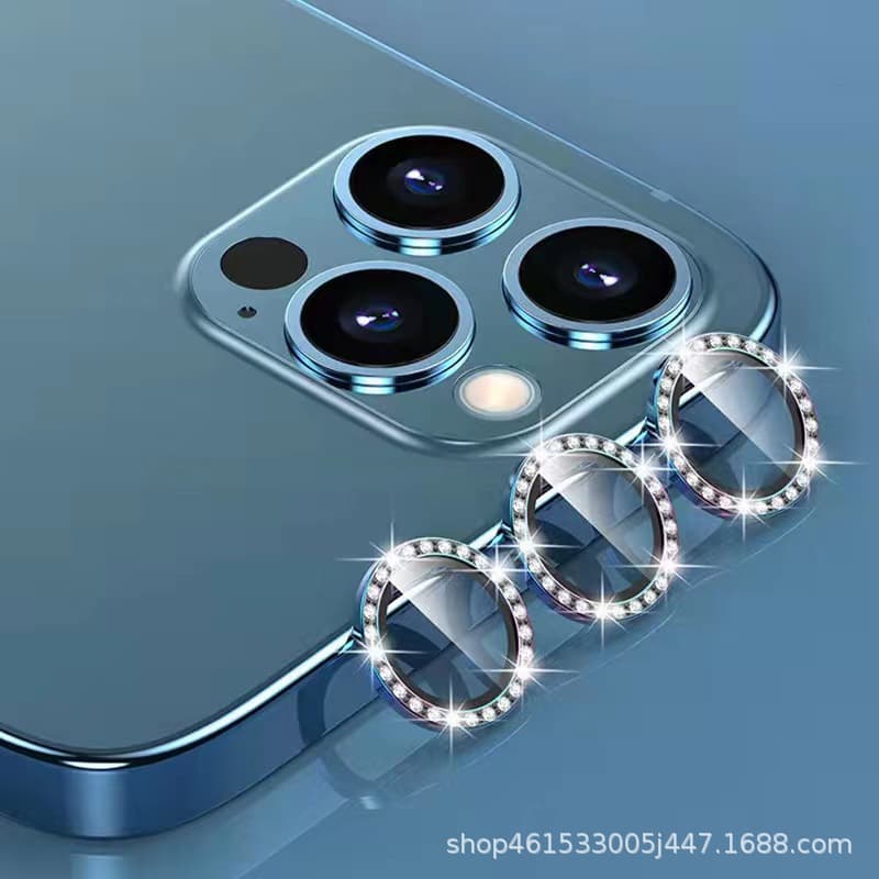 Suitable for Apple 17promax rhinestone lens film dot diamond Eagle Eye Apple 16pro camera diamond protective sticker