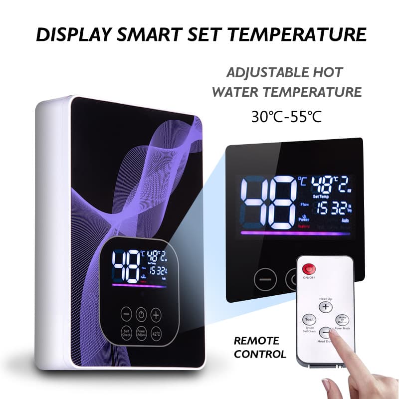 Cross-Border Exclusive 110V Instant Electric Water Heater Shower Unit, Compact On-Demand Heating for Apartments