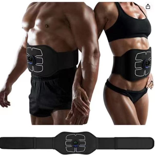 Cross-Body Shaping Massage Belt for Belly Fat Reduction Vibration Slimming Belt Lazy Waist Support Shaping Massage Belt