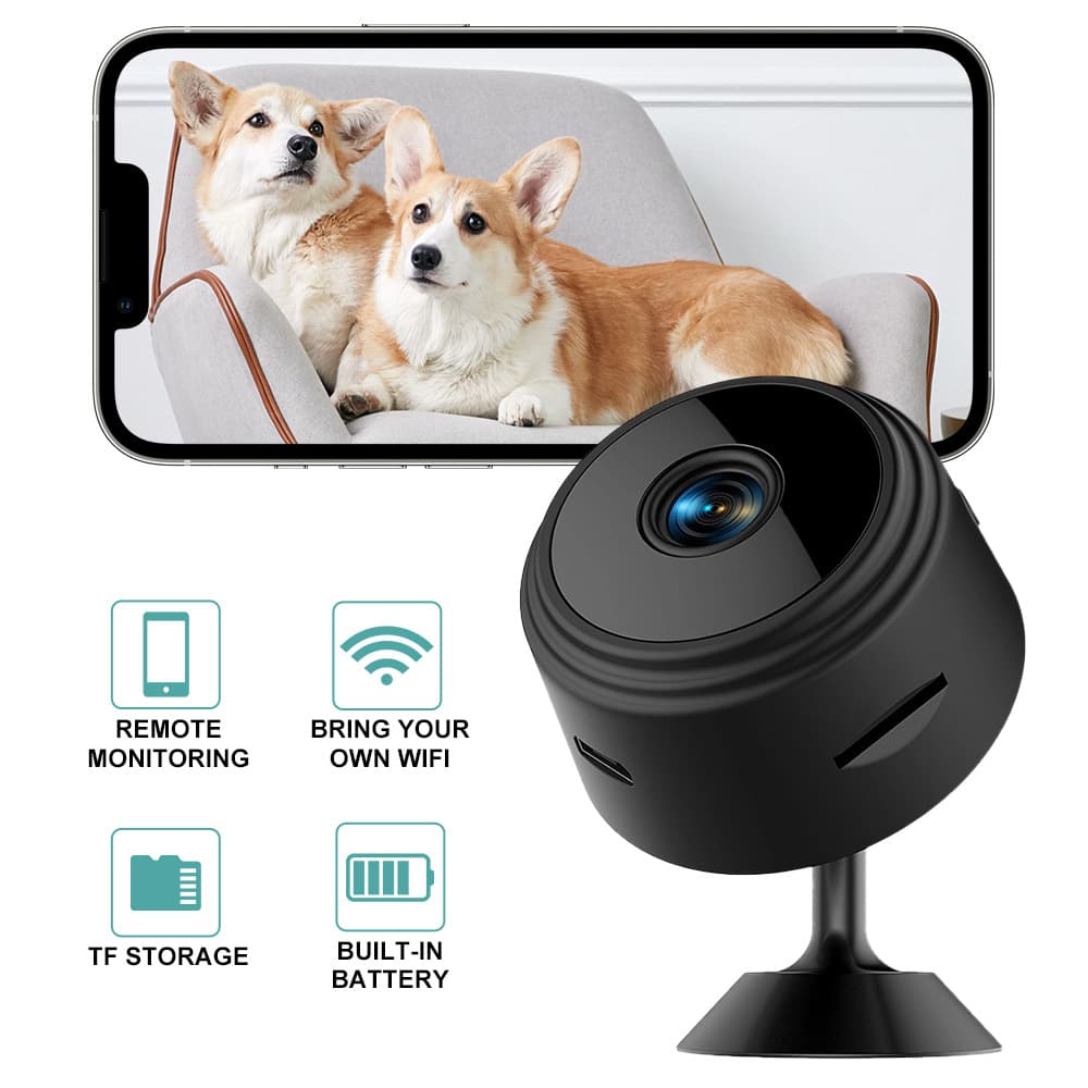 A9 Camera HD Outdoor Sports Camera Camcorder Wireless WiFi Night Vision Home Security Surveillance