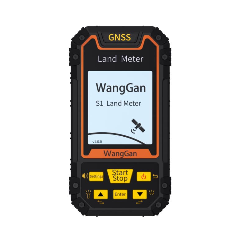 Wanggan Handheld GPS GNSS Land Meter for Agricultural Machinery