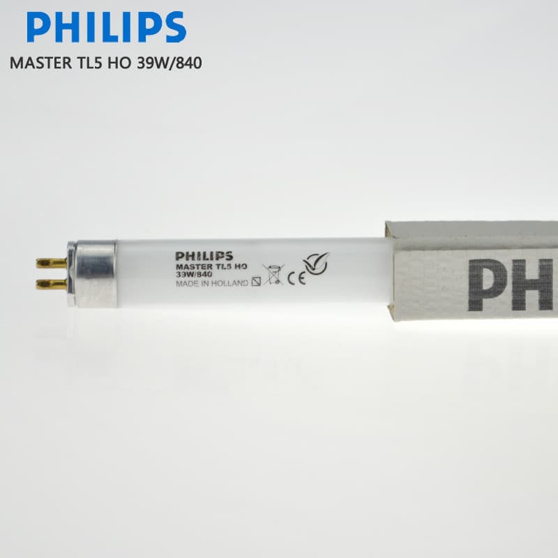 Philips Supply Aquarium Lighting T5HO 39W/840 Tri-color Tube T5 39W/840 Color Viewing