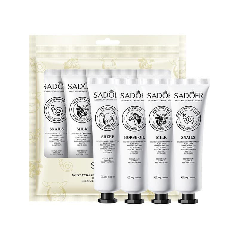 Hand Cream Bag Series Peach Milk Hand Cream Essence Hand Refreshing Moisturizing Gentle Hydrating
