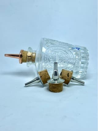 Manufacturer's own stainless steel bottle stopper, bitters bottle stopper, glass absinthe bottle stopper, bar cocktail stopper