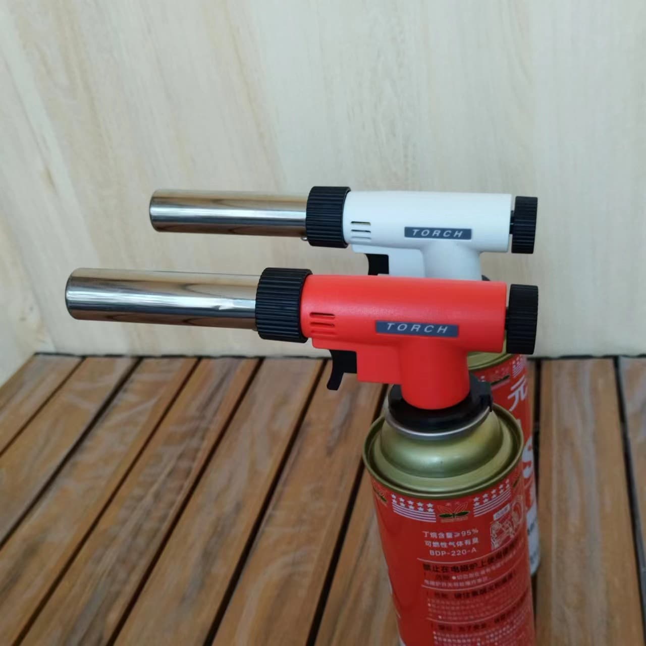 Cartridge Blow Torch Household Welding Torch Moxibustion Lighter Hair Singeing Tool BBQ Cartridge Gas Baking Torch Head