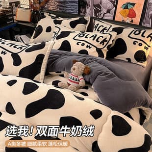 Autumn and Winter Cotton Quilt Milk Velvet Winter Thickened Warm Duvet Lamb Velvet Dormitory Single Student Quilt Core