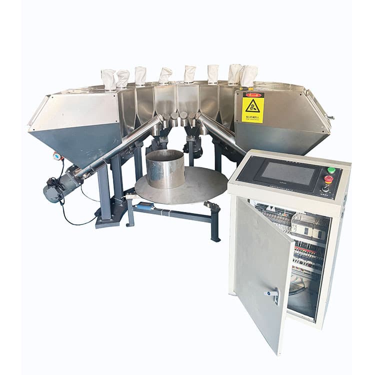 Feed Formula Machine, Chemical Powder and Granule Dosing Equipment, Rubber and Plastic Automatic Weighing Formulation System, Intelligent Dosing Machine