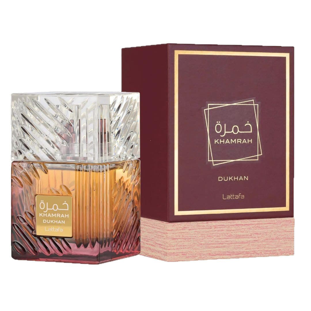 Cross-Bestseller Lattafa Khamrah Dukhan Men's and Women's Perfume Long-Lasting Fragrance Arabian Dubai