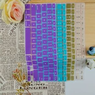 For 13-inch MacBook Pro/Air US English Hot Selling Silicone Dust-Proof Keyboard Cover Solid Color Keyboard Protector