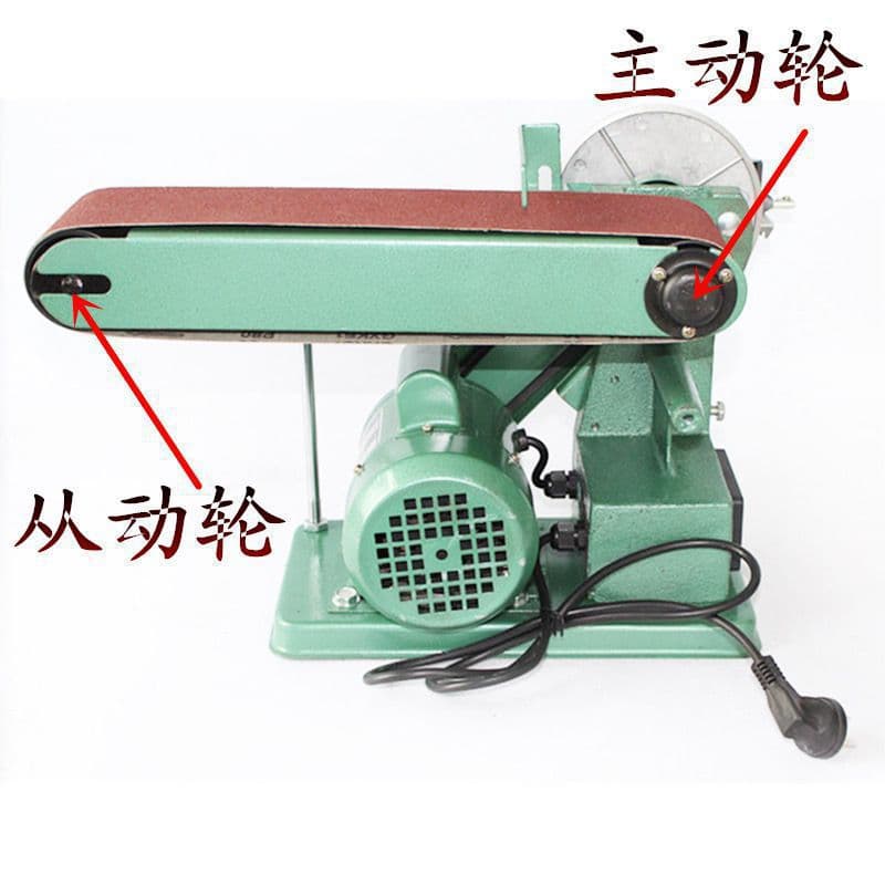 Belt sander, sandpaper sander, polishing machine, sanding disc belt sander, benchtop multi-functional woodworking polishing machine, surface sander