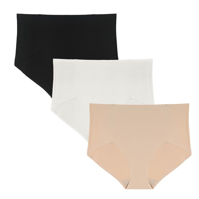 European and American large size 200 pounds high elastic underwear customized ice silk seamless quick-drying large version trousers large size fat MM briefs