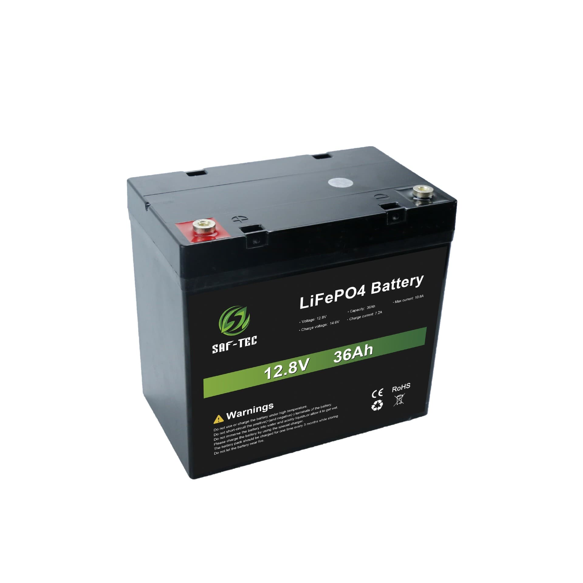 Lead-acid alternative energy storage battery lithium iron phosphate battery with BMS intelligent protection