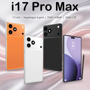 Cugo New Cross-Border Phone i17 Pro Max Built-in Stylus 4G 3+16 Octa-Core 7.3-inch Cross-Border Smartphone