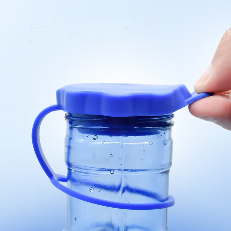 Silicone Universal Water Dispenser Bucket Lid Pure Water Bucket Cover Mineral Water Barrel Lid Threaded with Ring Leak-Proof