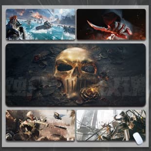 Delta Force Mouse Pad Extra Large Stain-Resistant Gaming Mouse Pad Office Computer Keyboard Mat Thick Desk Pad