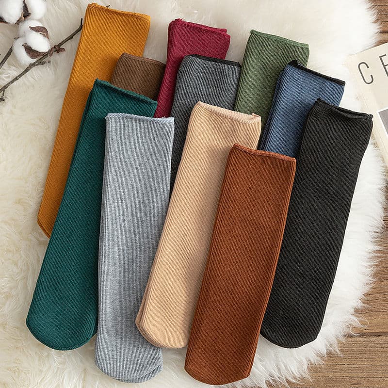 Snow Socks for Women Mid-Calf Winter Thickened Upgraded Faux Cashmere Floor Socks Home Socks Thick Warm