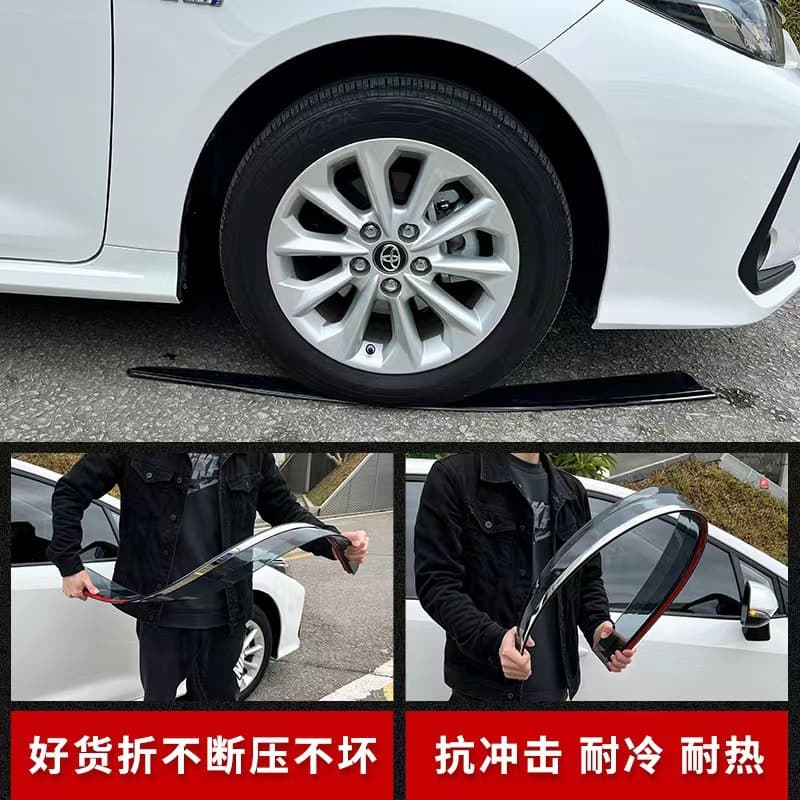 Suitable for Mazda 3 Starling Hatchback Rain and Sun Protection Window Rain Eyebrow Modification Mazda 3 5D Window Visor