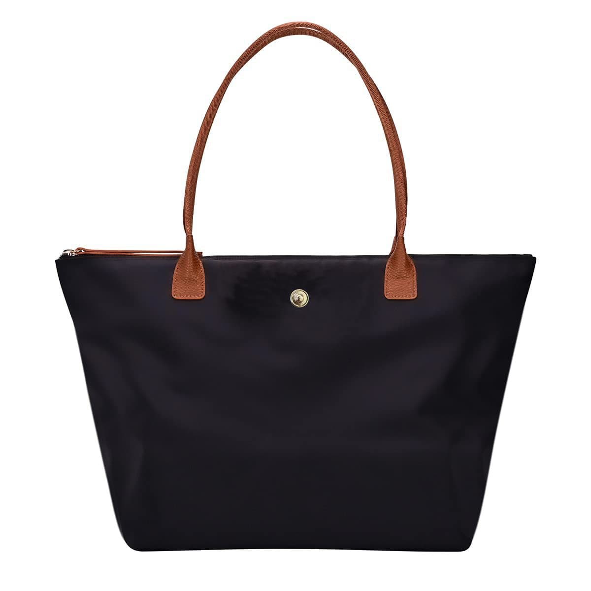 Cross-border Wholesale Oxford Cloth Foldable Large Capacity Dumpling Bag Handbag Shoulder Bag Tote Bag Women's Shopping Bag