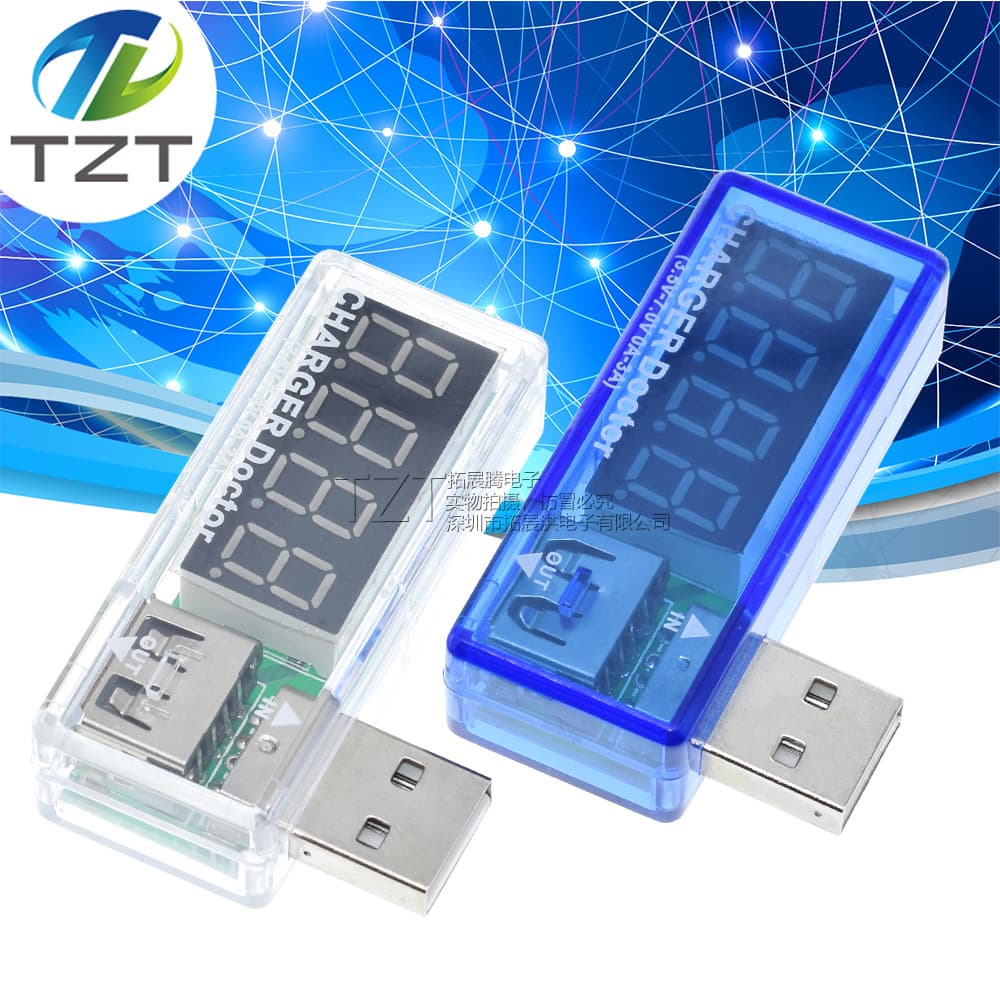 USB Charging Current/Voltage Tester Detector USB Voltmeter Ammeter for USB Devices