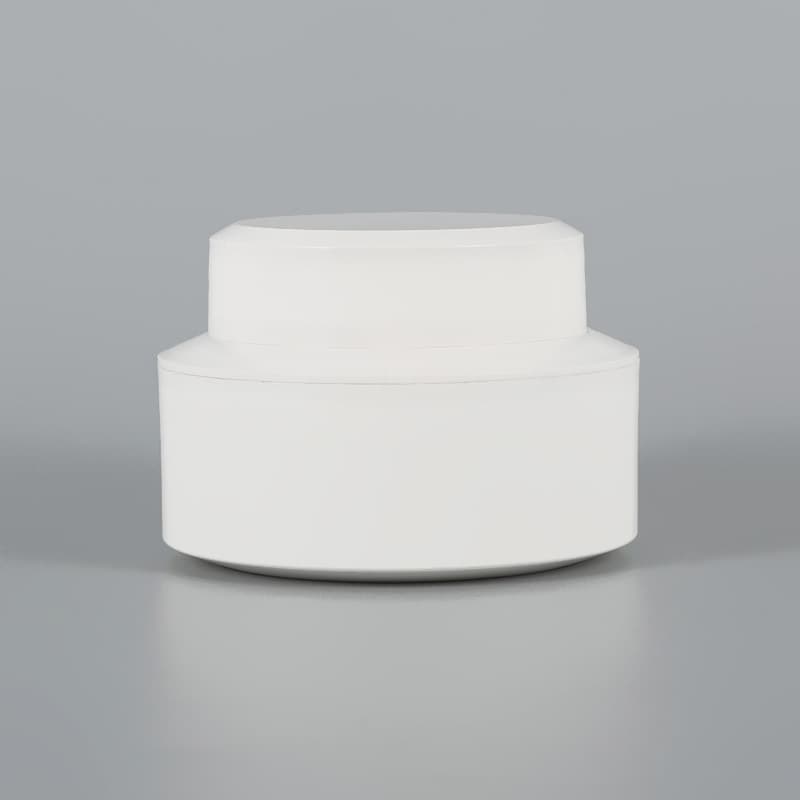 15/30/50g White PP Slanted Shoulder Nail Gel Model Glue Jar Empty Bottle Japanese Gel Jar Bottle