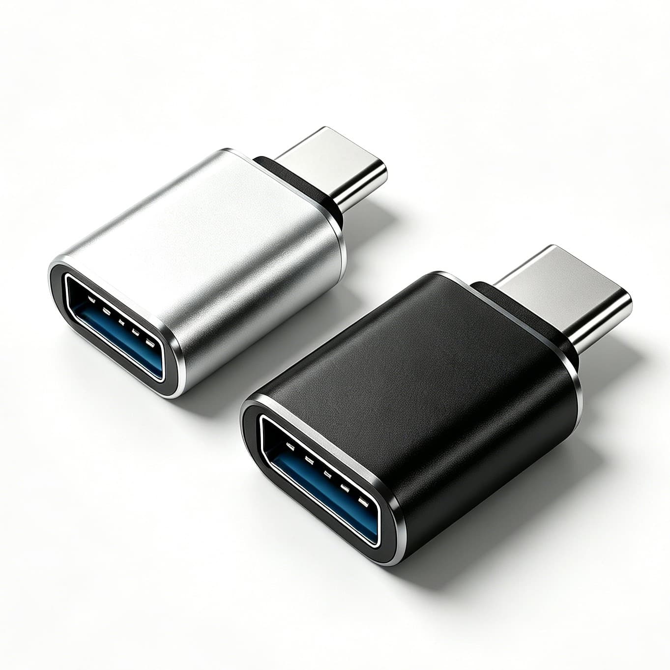 OTG Adapter USB 3.0 to Type-C for Phone USB Drive Converter Compatible with iPhone 15 Android Card Reader Mouse