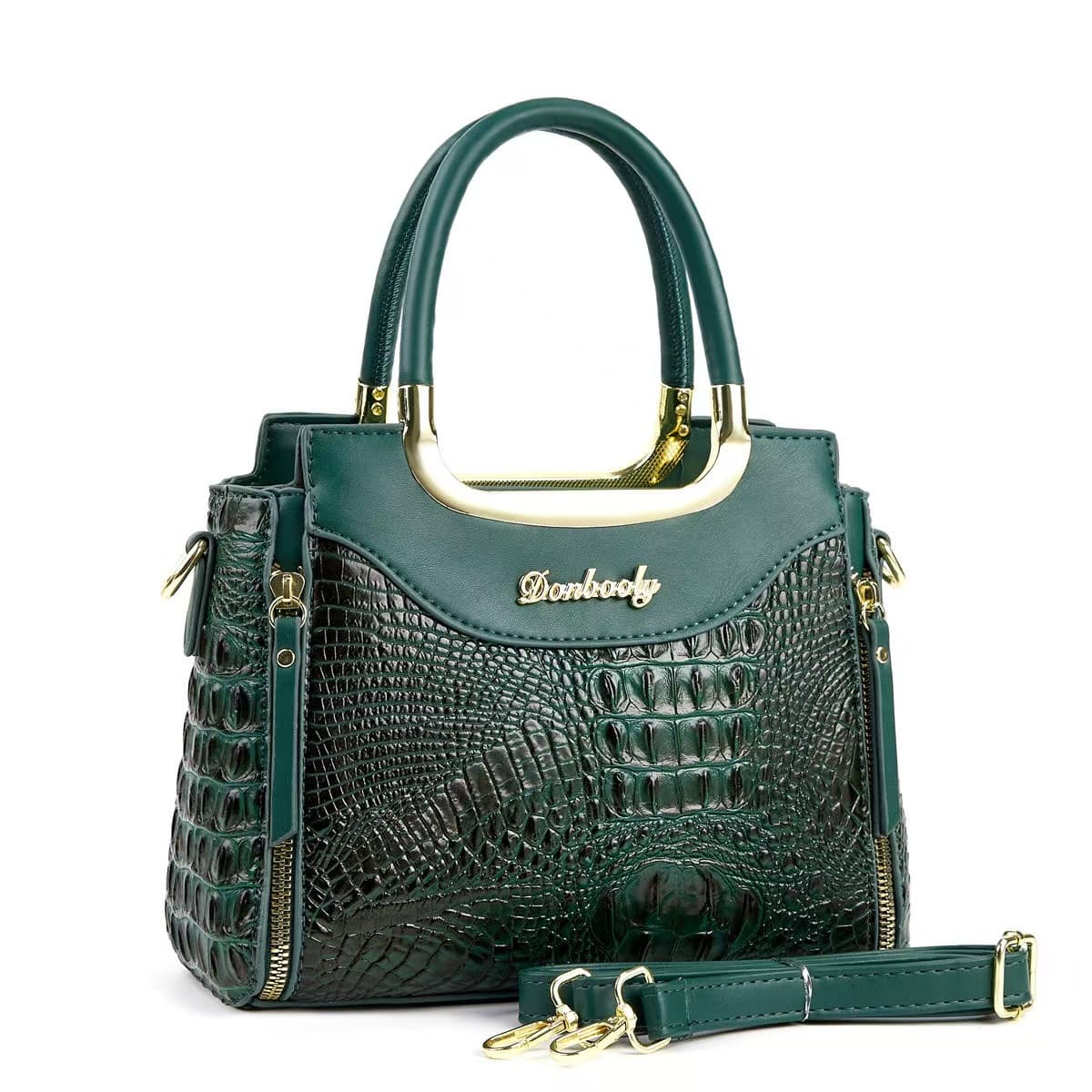 2026 New Crocodile Pattern Large Capacity Handbag Fashionable Versatile Shoulder Bag Popular Versatile Crossbody Bag for Women