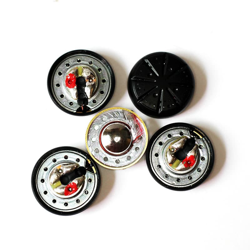 Headphone DIY Material MX500 Driver 15.4mm Dome Composite Titanium Beryllium Diaphragm Large Solder Point Headphone Speaker