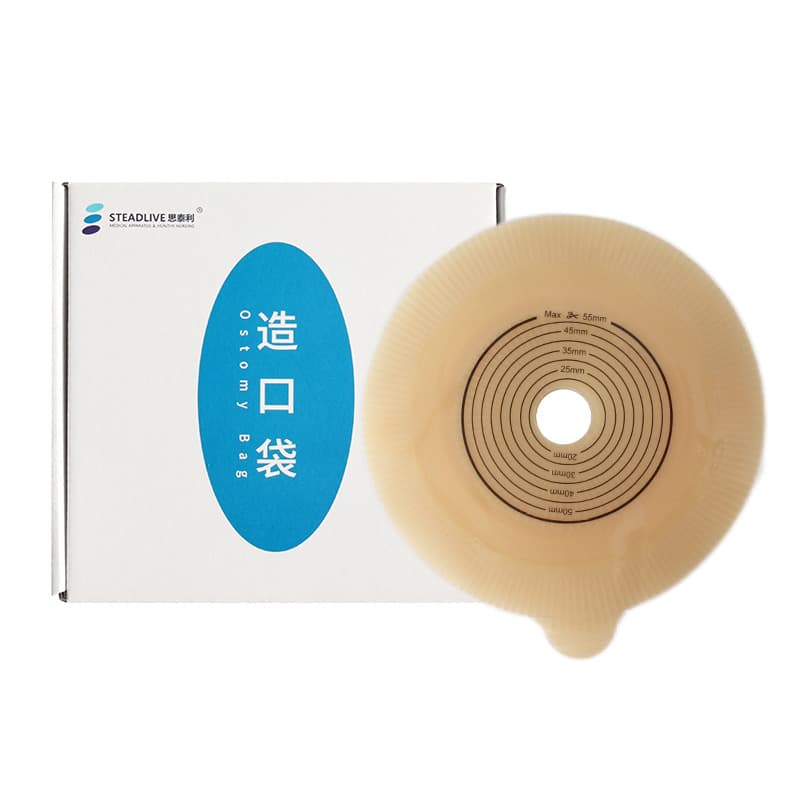 STEADLIVE Two-Piece Ostomy Pouch Baseplate 2833 Colostomy Bag Body Care Supplies Wholesale