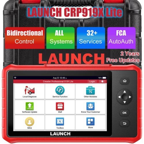 LAUNCH X431 CRP919X Lite Car Diagnostic Tool OBD2 Scanner