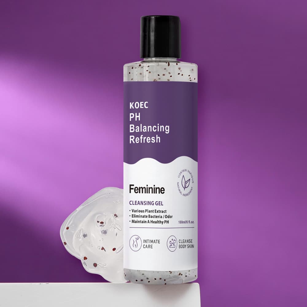 KOEC Feminine Care Body Wash PH Balancing Cleansing Bath Liquid Cross-Border Hot Seller FDA