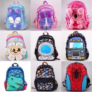 New Zealand Smiggle Backpack Primary School Medium Size Grades 1-2 Lightweight Shoulder Bag