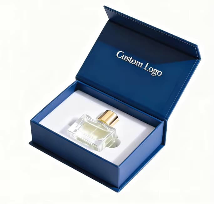 Recyclable sesame oil packaging box, men's perfume packaging carton, paper luxury gift box gift box