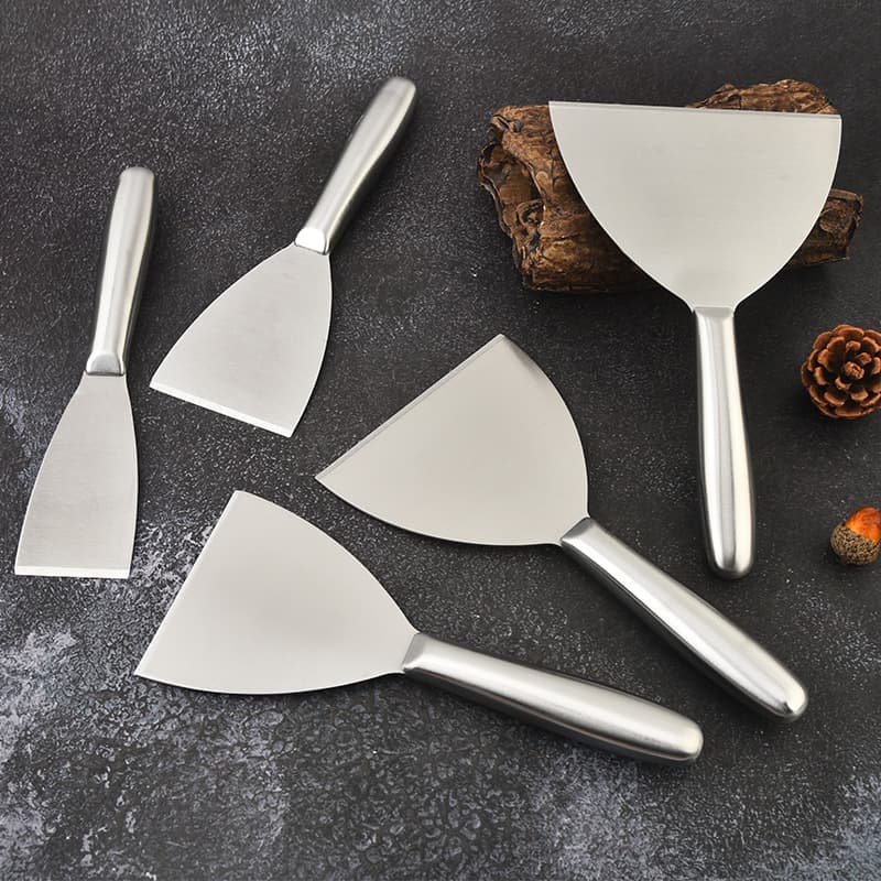 Stainless steel shovel putty shovel cleaning shovel wall caulking small scraper trowel putty knife batch knife paint tool