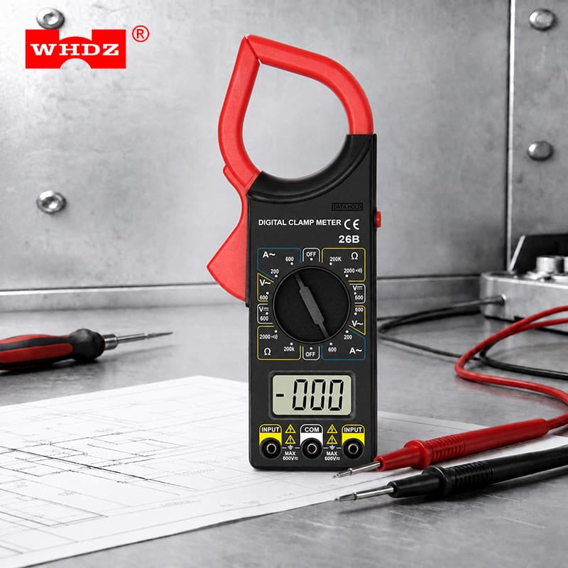 Clamp Meter DT26B Clamp Multimeter Digital Hold Mini Clamp Meter Weihua Electronics