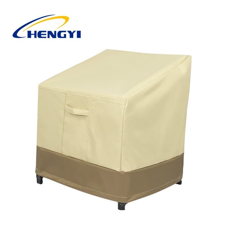 Cross-border Hot Selling Outdoor Furniture Chair Cover, Thickened 600D Oxford Cloth Sofa Cover, Sun and Rain Protection Cover