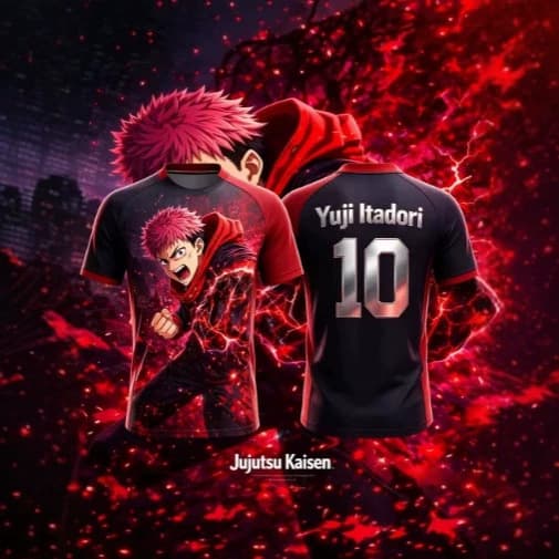 2026 Summer New Style Spell Return NO.7 Animation T-shirt Adult Men's 3D Printed Special Edition Football