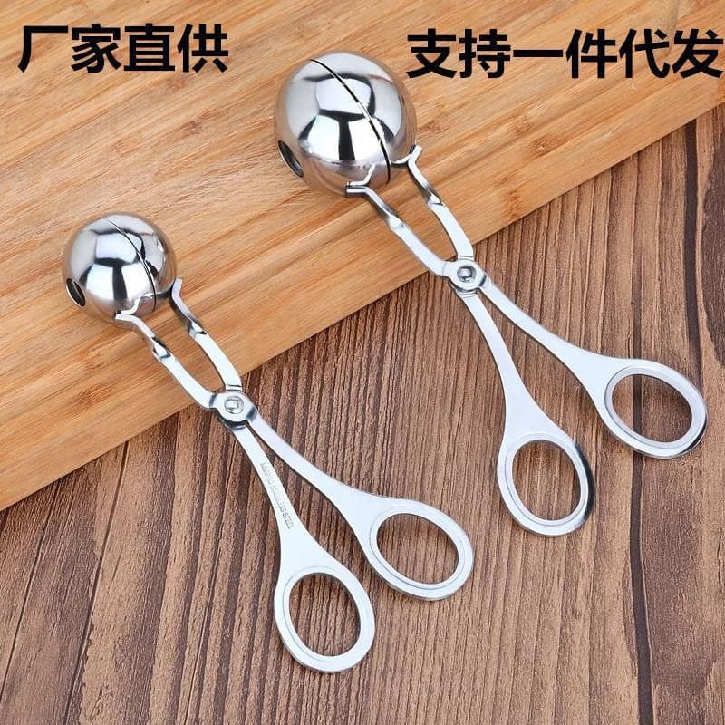 304 Stainless Steel Meatball Clamping Machine Mold, Fish Ball Clamping Meatball Making Machine, Round Rice Ball Making Machine