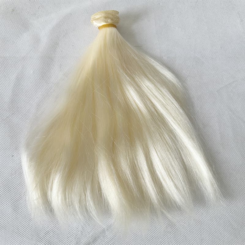 Yale BJD/Cotton Doll Milk Silk Hair Weft DIY Straight Hair 25cm