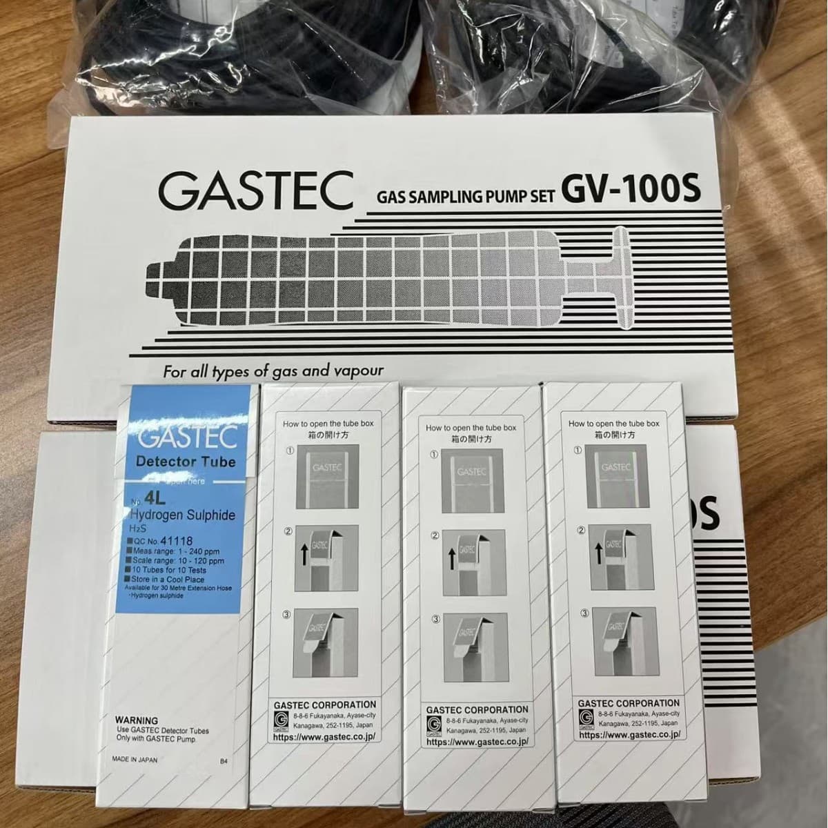 GASTEC Toxic Gas Detection Tubes, Benzene Tubes, Brand New Original