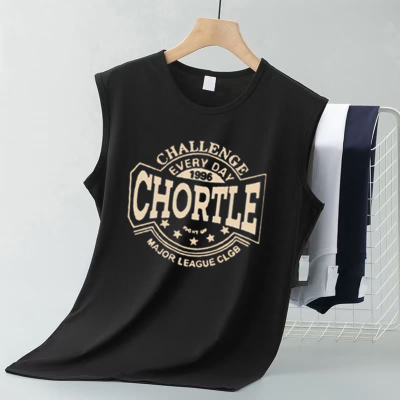 Summer Vest for Men, Sleeveless T-Shirt, Versatile Casual, Thin Summer Style, Sleeveless Sports Tank Top
