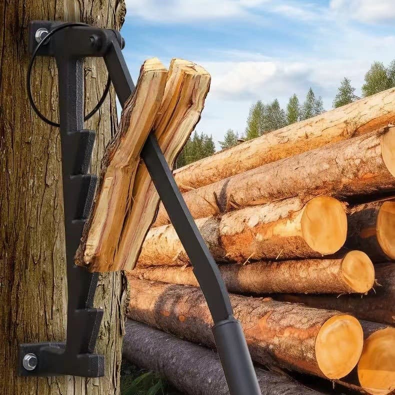 New Cross-Border Product Wall-Mounted Log Splitter for Home Outdoor Courtyard Camping Firewood Splitter