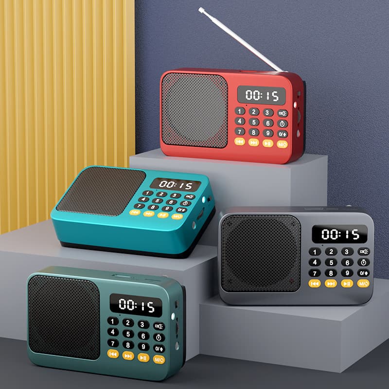 Hongba 602 Senior Radio Portable Charging Player Multi-function Card Radio Bluetooth Speaker