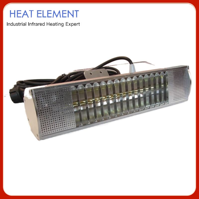 Infrared Heater Module Full Set Lamp Tube and Shade Infrared Radiant Heater