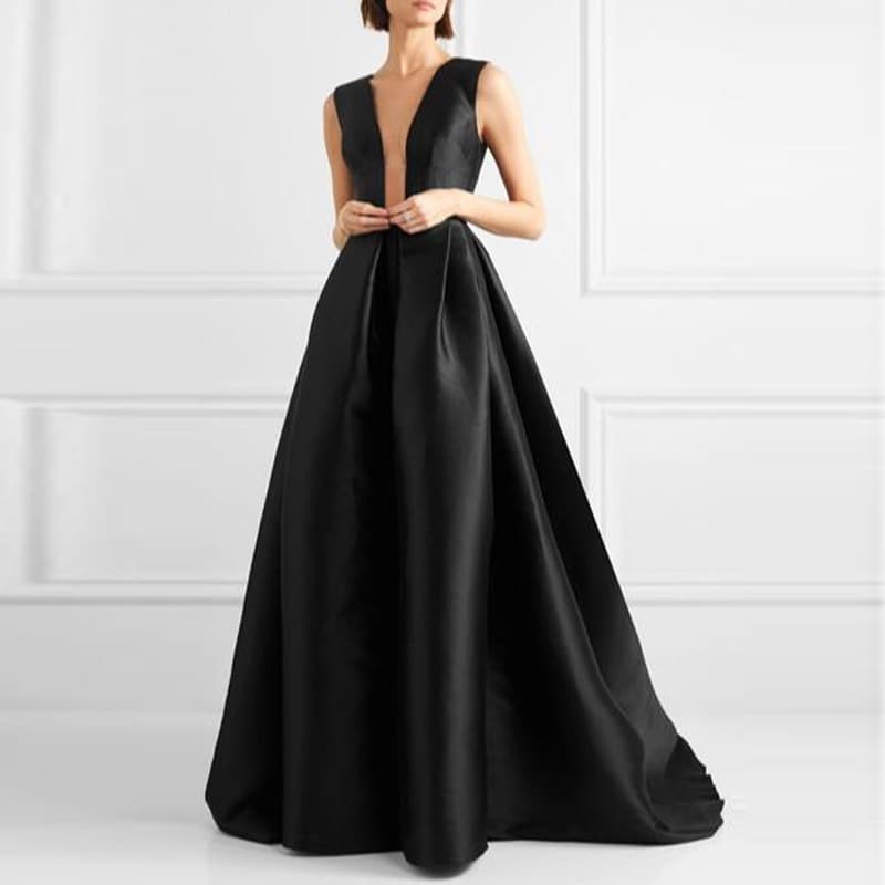 Amazon Source Red Carpet Evening Gown Slimming Long Train Host Solo Performance Dress Party Dress