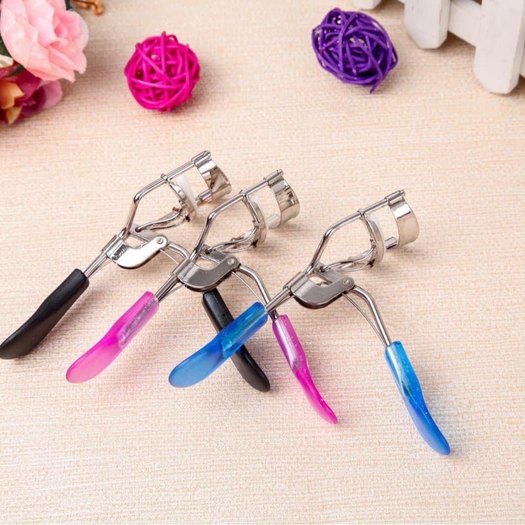 Plastic Flat Handle Eyelash Curler, Eyelash Application Tool, Makeup Tool, Manufacturer of Eyelash Curlers