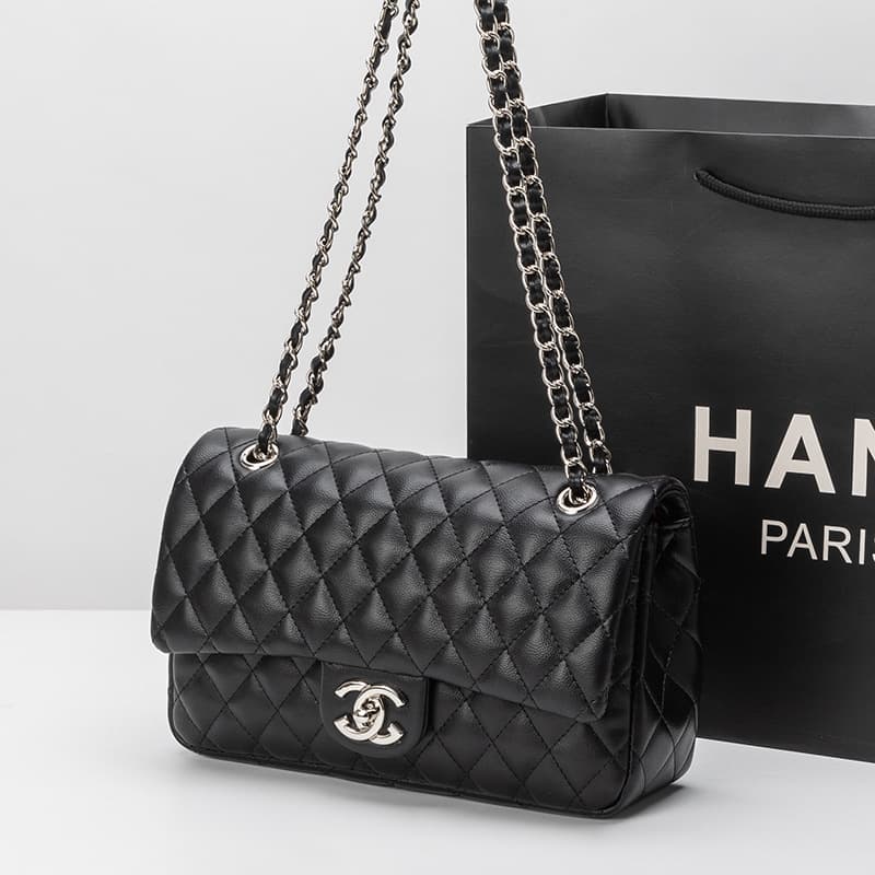 Women's 2025 New Style Diamond Quilted Chain Bag, Chanel-Style Shoulder Bag, Fashionable Handbag, High-Quality Crossbody Bag for Overseas Market