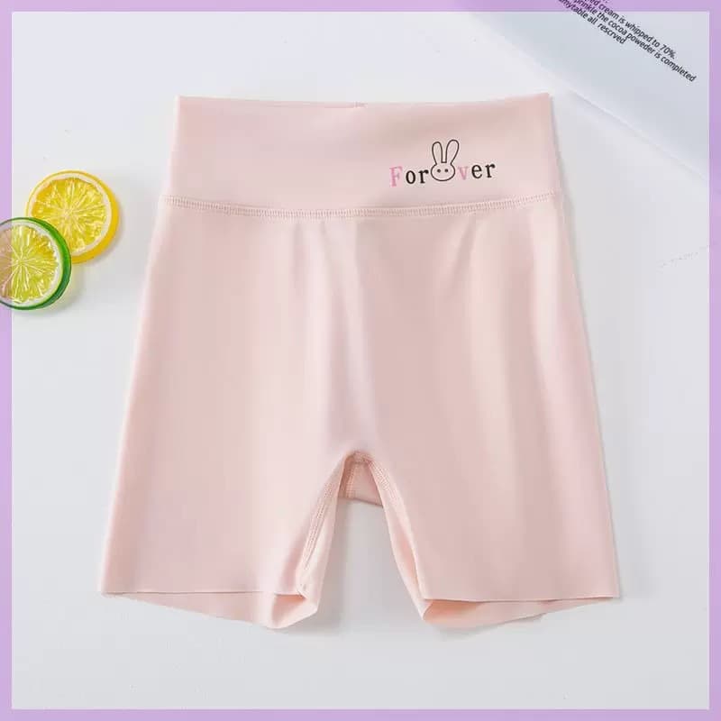 Bekefei Summer Barbie Girls' Three-Quarter Pants Safety Anti-Exposure Seamless Shark Bottom Shorts Thin Shorts for Girls