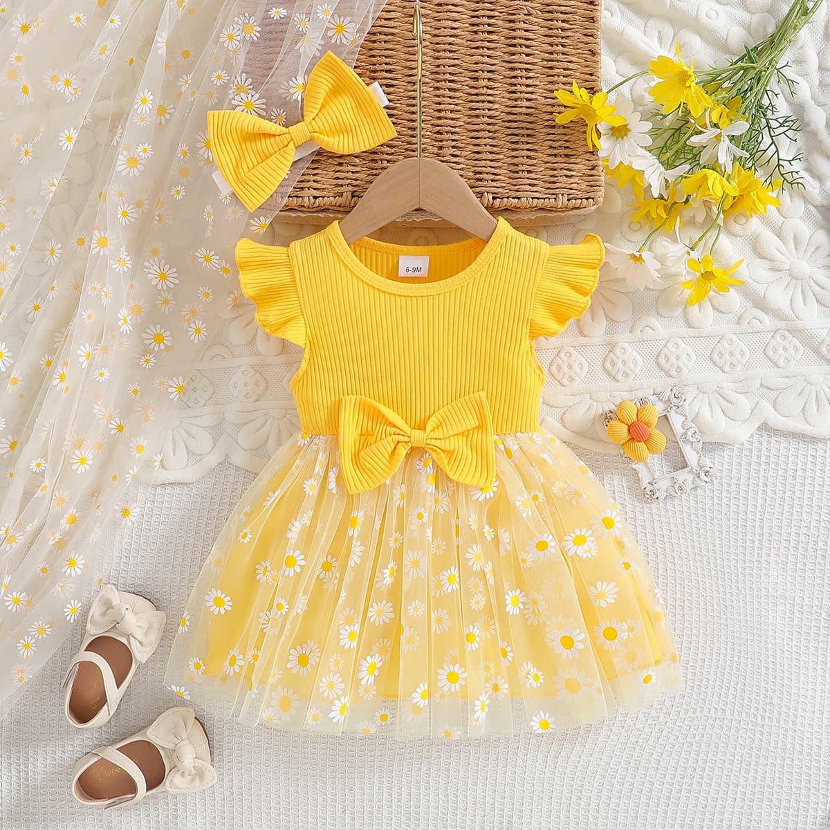 2025 Amazon Bestselling Baby Girl Dress: Tulle Skirt, Shirt Dress, Floral Mesh Dress for Infants & Toddlers