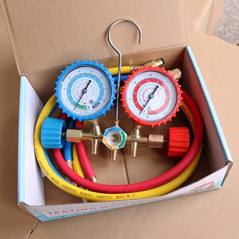 CT-536G/S, gauge valve, automotive air conditioning refrigerant gauge valve, dual gauge valve, refrigerant gauge, pressure gauge, special offer.