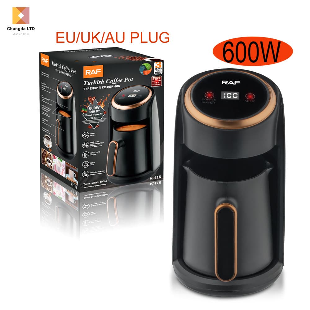 Turkish Coffee Pot Visible Tea Maker High Temperature Resistant Hot Water Kettle Office Coffee Maker Coffee Maker